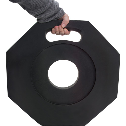 Rubber Base for Premium Delineator Posts, 12 lbs. Stor-it Systems