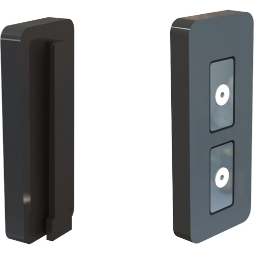 Embout magn&eacute;tique pour ruban/banni&egrave;re PLUS, Noir Stor-it Systems