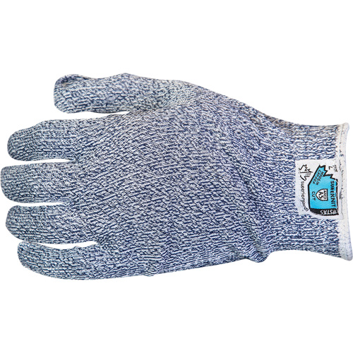 Sure Knit Cut-Resistant Glove, Size X-Small, 13 Gauge, HPPE Shell, ASTM ANSI Level A5 Stor-it Systems