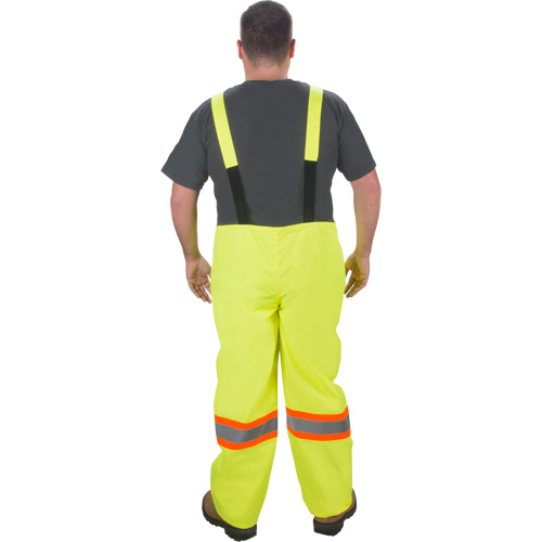 Salopette imperm&eacute;able RZ1000, Polyester, Moyen, Jaune lime haute visibilit&eacute; Stor-it Systems