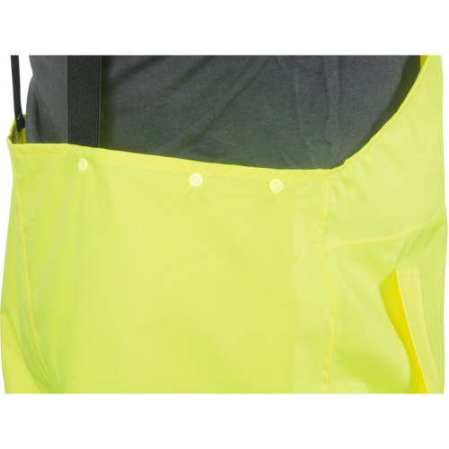 Salopette imperm&eacute;able RZ1000, Polyester, Moyen, Jaune lime haute visibilit&eacute; Stor-it Systems