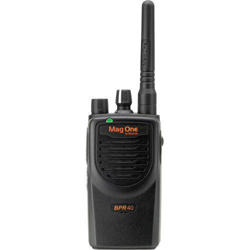 BPR40 Series Portable Radio, UHF/VHF Radio Band, 16 Channels, 300 000 sq. ft. Range Stor-it Systems