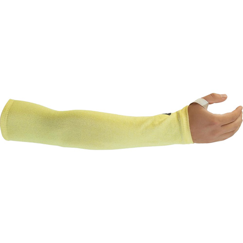 Cut-Resistant Sleeves, Kevlar&reg;, 14", ASTM ANSI Level A4, Yellow Stor-it Systems