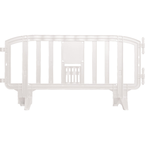 Barricade Movit, Emboîtables, 78" lo x 39" h, Blanc Stor-it Systems