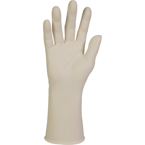 Gants d'examen XTRA-PFE, Grand, Latex, 10 mils, Sans poudre, Blanc, Classe 2 Stor-it Systems