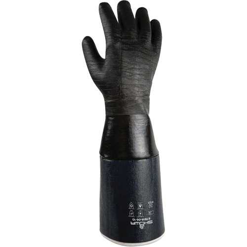 Gants r&eacute;sistants &agrave; la chaleur 6781R-06-10, Coton/N&eacute;opr&egrave;ne, 10/Grand, Prot&egrave;ge jusqu'&agrave; 500° F (260° C) Stor-it Systems