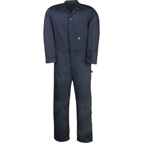 Combinaisons non doubl&eacute;es en tissu crois&eacute;, Hommes, Bleu marine, Taille 36 Stor-it Systems