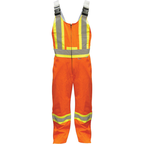 Overalls, Poly-Cotton, Small, High Visibility Orange Stor-it Systems