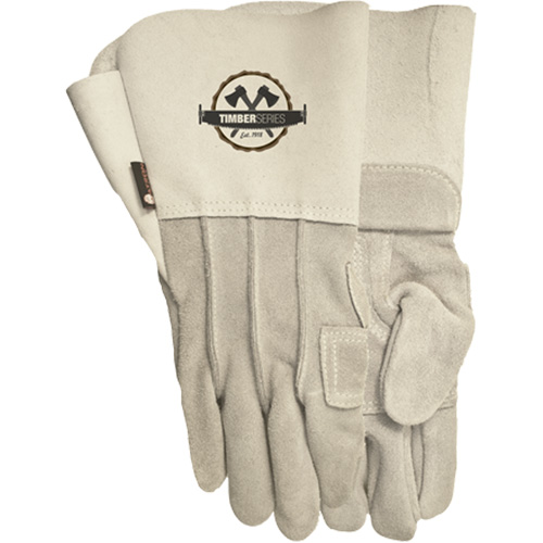 Gants de soudage 109G Timber Beast, Cuir de vache refendu, Taille 8 Stor-it Systems