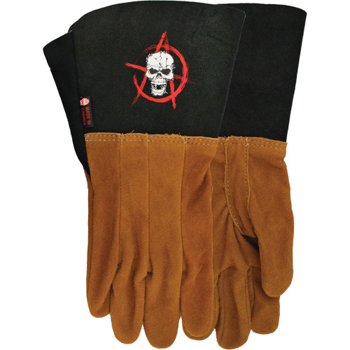 263AW What The Buck Welding Gloves, Split Deerskin, Size 7 Stor-it Systems