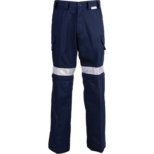 High Visibility Pants, Poly-Cotton, 34, Navy Blue Stor-it Systems