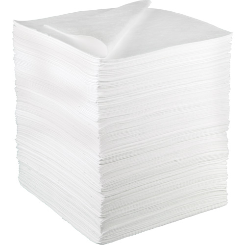 Petroleum Sorbent Pad, Oil Only, 19" x 17", 38.7 gal. Absorbancy Stor-it Systems