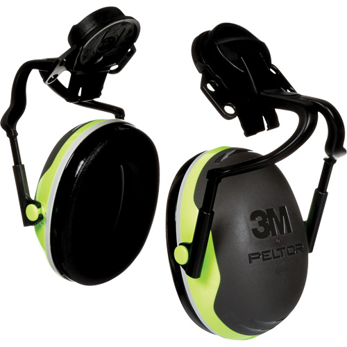 Peltor X Series X4 Earmuffs, Cap Mount, 26 NRR dB Stor-it Systems