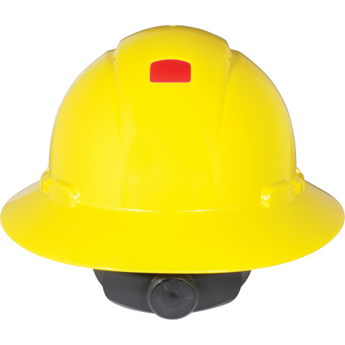 Casque de s&eacute;curit&eacute; &agrave; bordure compl&egrave;te avec capteur Uvicator, Suspension Rochet Stor-it Systems