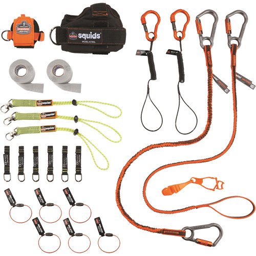 Trousse de longes de fixation d'outils pour charpentier et ouvrier 3183 Squids Stor-it Systems