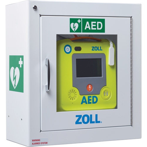 Standard Surface-Mounted AED Wall Cabinet, Zoll AED 3 For, Non-Medical Stor-it Systems