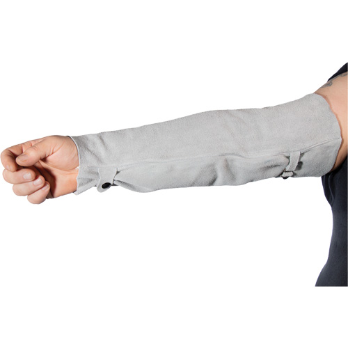 Welder's Heat Resistant Sleeves, 18" L, Pearl Grey Stor-it Systems
