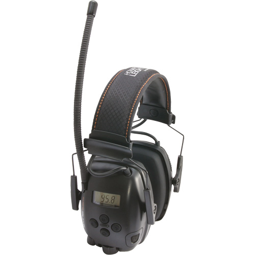 Couvre-oreilles et casque FM radio st&eacute;r&eacute;o num&eacute;rique Sync Electo de Howard Leight, Style Bandeau, 29 dB Stor-it Systems