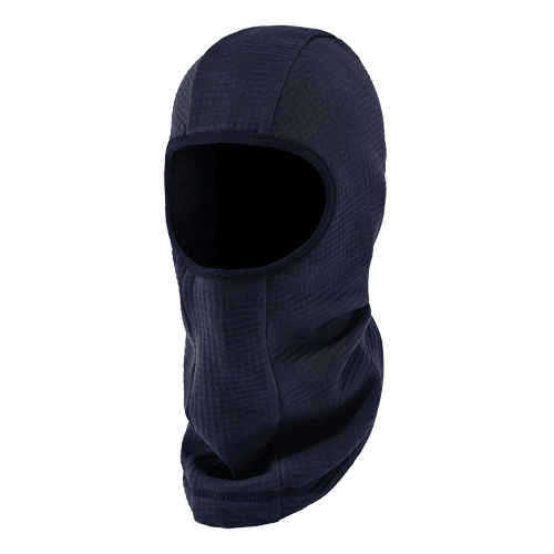 N-Ferno&reg; Dual Hazard Balaclava Face Mask, Navy Blue, Fleece Stor-it Systems