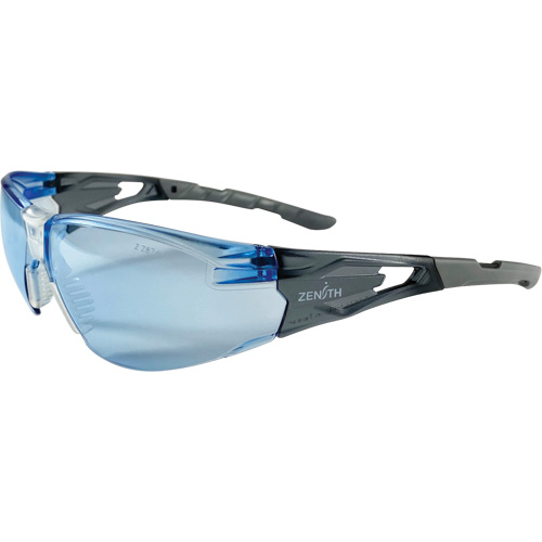 Z2900 Series Safety Glasses, Blue Lens, Anti-Scratch, ANSI Z87+/Meets/Exceeds CSA Z94.3 Stor-it Systems
