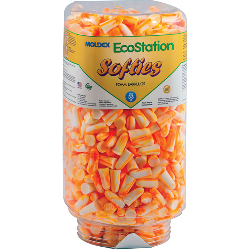 EcoStation Softies&reg; Earplug Refill, Bulk - Canister Stor-it Systems