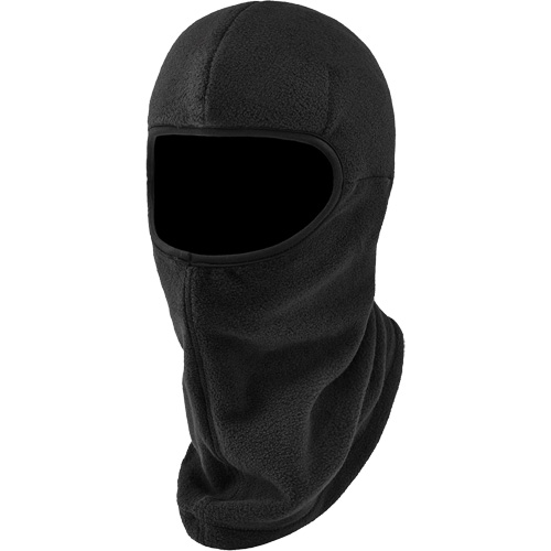 Passe-montagne avec fermeture &agrave; glissi&egrave;re N-Ferno, Molleton/Polyester, Noir Stor-it Systems