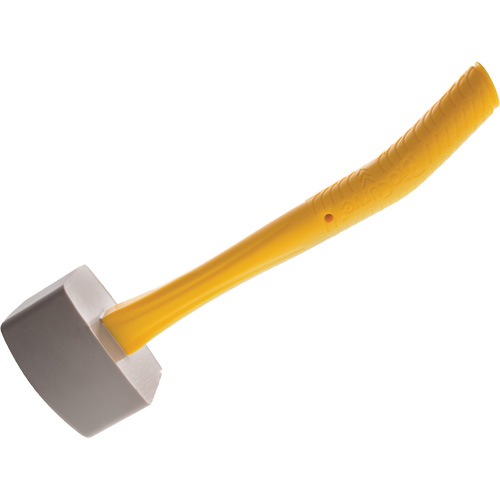 Maillet doux anti-impact Ergotech, 12 oz, Prise en Plastique, 12-1/2" lo Stor-it Systems