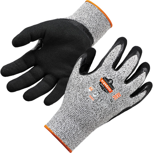 ProFlex&reg; Extra-Strength Cut Resistant Gloves, Size Small, 13 Gauge, Nitrile Coated, HPPE Shell, ASTM ANSI Level A3 Stor-it Systems