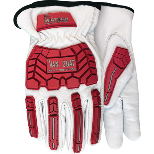 Gants r&eacute;sistant aux impacts et aux coupures Van Goat, T-petit, Paume en Ch&egrave;vre, Poignet &agrave; enfiler Stor-it Systems
