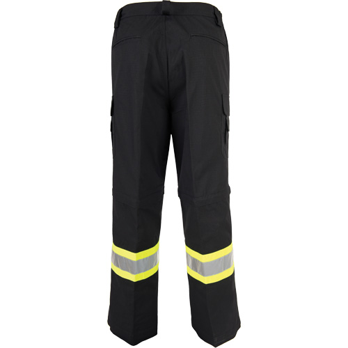 All-Season High Visibility Ventilated Pants, Poly-Cotton, 50, Black Stor-it Systems