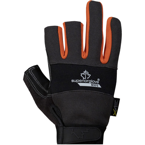Clutch Gear&reg; Open-Finger Framers Gloves, Synthetic Palm, Size Small Stor-it Systems