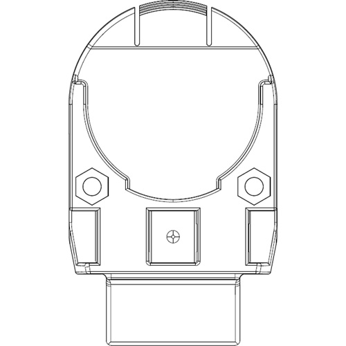 Adaptateur de casque de s&eacute;curit&eacute; pour serre-t&ecirc;tes VeriShield de Howard Leight Stor-it Systems