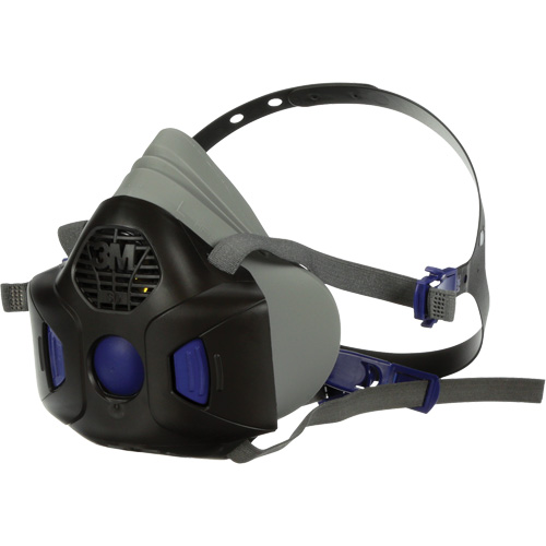Respirateur r&eacute;utilisable &agrave; demi-masque s&eacute;rie HF-800 Secure Click, Silicone, Grand Stor-it Systems