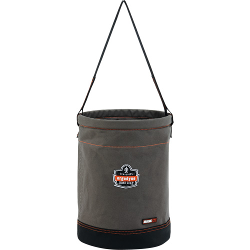 Arsenal&reg; 5930 Web Handle Hoist Bucket, Canvas, 12.5" Dia. x 17" H, 150 lbs. Load Rating Stor-it Systems