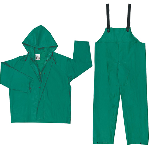 Ensemble imperm&eacute;able avec limite dinflammabilit&eacute; Dominator, Grand, Vert Stor-it Systems