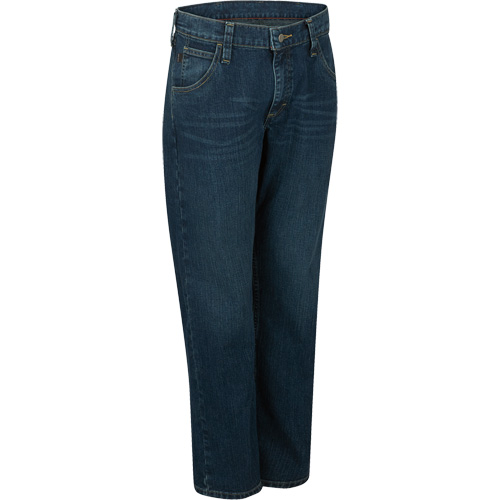 Jeans pour hommes &agrave; coupe droite &eacute;lastique, Tour de taille 30 Stor-it Systems
