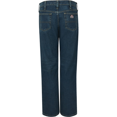 Jeans pour hommes &agrave; coupe droite &eacute;lastique, Tour de taille 30 Stor-it Systems