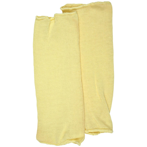 Manchon r&eacute;sistant &agrave; la coupe Cut Pro 1 couche, Kevlar, 10", ASTM ANSI niveau A2, Jaune Stor-it Systems