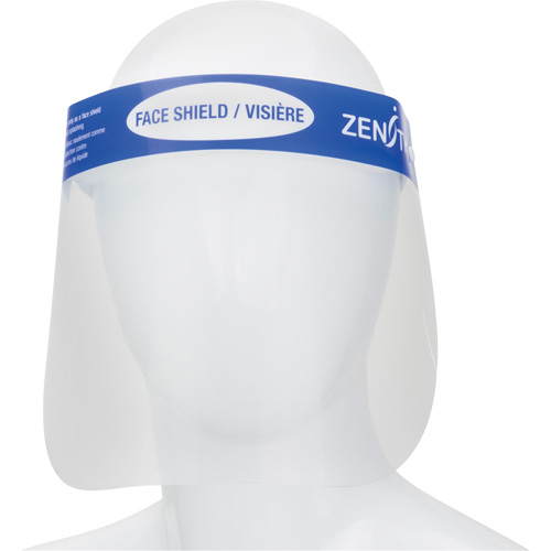 Disposable Faceshield with Head Gear, PET Stor-it Systems