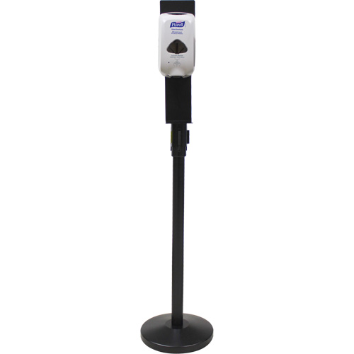 Dispenser Holder for Crowd Control Post, Black Stor-it Systems