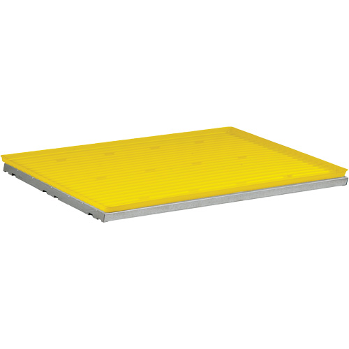 &eacute;tag&egrave;re SpillSlope avec plateau pour armoire de s&eacute;curit&eacute; Stor-it Systems