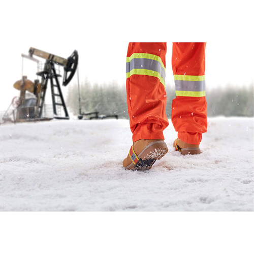 Intrinsic Mid-Sole Ice Cleats, Polymer Blend, Stud Traction, One Size Stor-it Systems