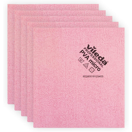 Chiffon de s&eacute;chage PVAmicro Max, Microfibre, Rouge Stor-it Systems