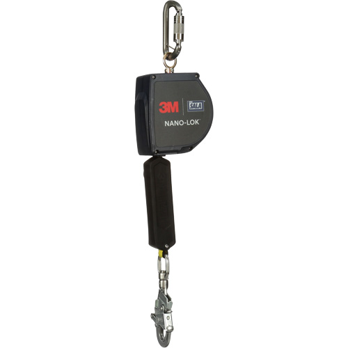 Nano-Lok Extended Length Self Retracting Lifeline, 20', Dyneema&reg;, Swivel Stor-it Systems