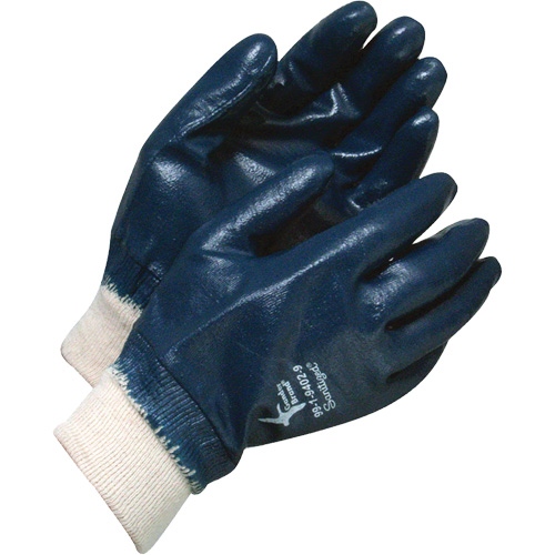 Coated Gloves, 8, Nitrile Coating, Jersey Shell Stor-it Systems