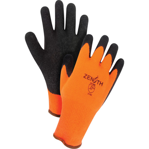 Gant d'hiver en caoutchouc naturel, 2T-Grand, R&ecirc;vetement Latex, Calibre 10, Enveloppe en Polyester/Coton Stor-it Systems