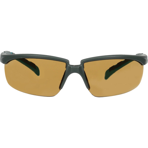 Solus 2000 Series Safety Glasses, Brown Lens, Anti-Fog/Anti-Scratch, ANSI Z87+ Stor-it Systems