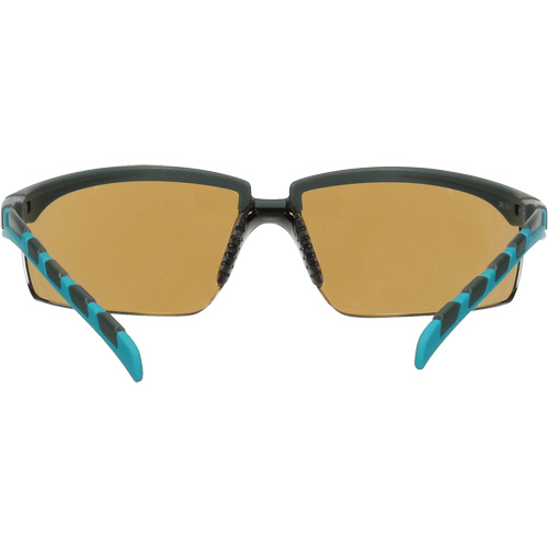 Solus 2000 Series Safety Glasses, Brown Lens, Anti-Fog/Anti-Scratch, ANSI Z87+ Stor-it Systems
