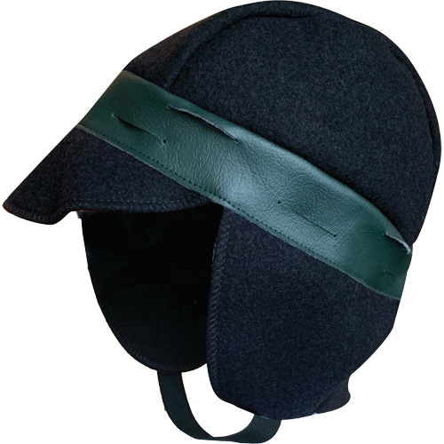 Safety Helmet Winter Liner, Sheep Lining, One Size, Navy Blue Stor-it Systems