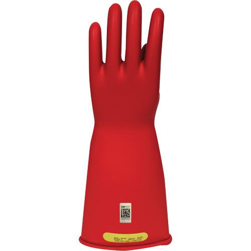 Gants en caoutchouc pour travaux &eacute;lectriques Arcguard, Taille 8, 10" lo Stor-it Systems